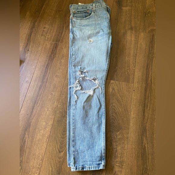 Levi’s 512 ripped jeans 36W/30L - Picture 5 of 6